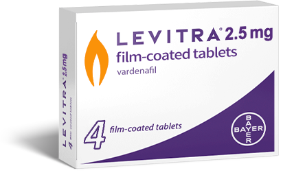 樂威壯 Levitra 2.5mg 一盒 4 錠商品圖