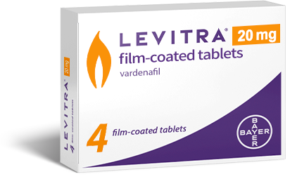 樂威壯 Levitra 20mg 一盒 4 錠商品圖